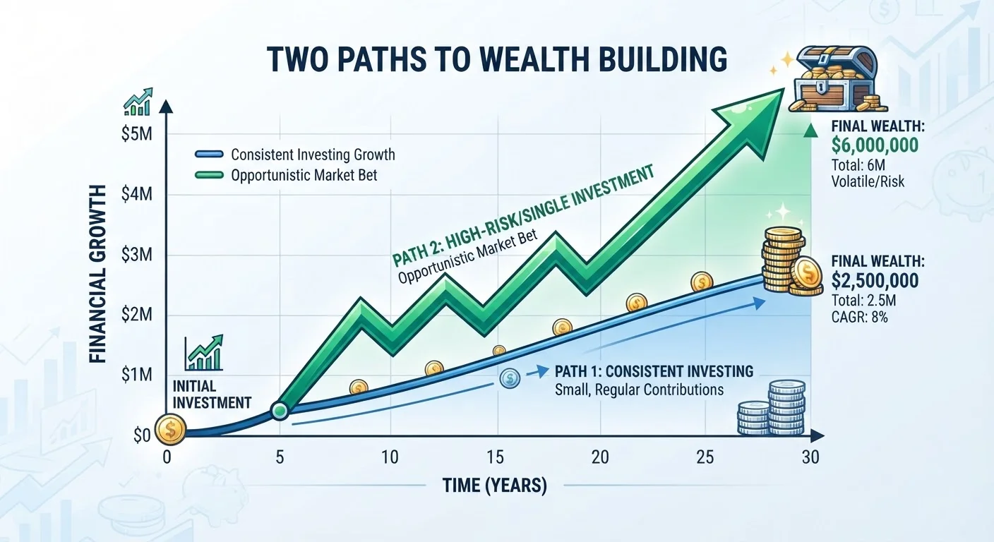 Dollar-Cost Averaging vs. Lump-Sum Investing: Two Approaches to Long-Term Wealth