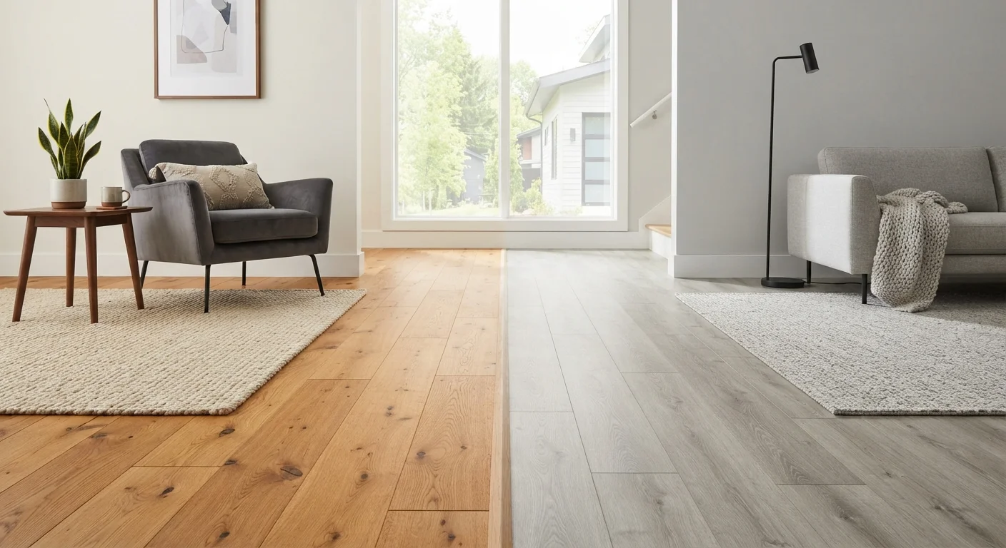 Hardwood vs. Luxury Vinyl Plank Flooring: A Practical Comparison
