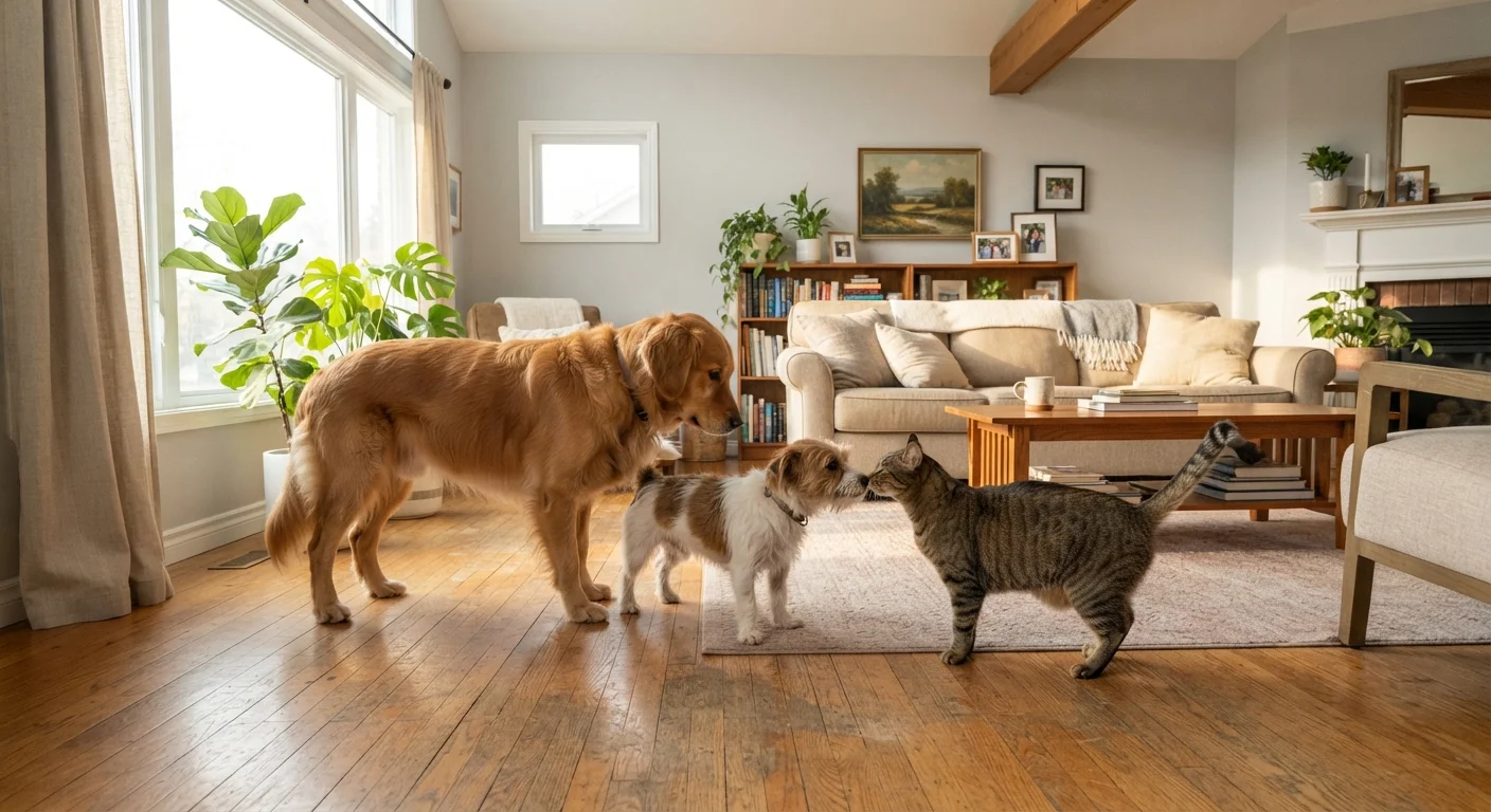 Introducing a New Pet to a Household That Already Has Animals