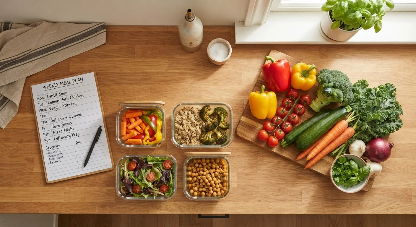 Meal Planning for Beginners: Building a Weekly Routine That Actually Holds