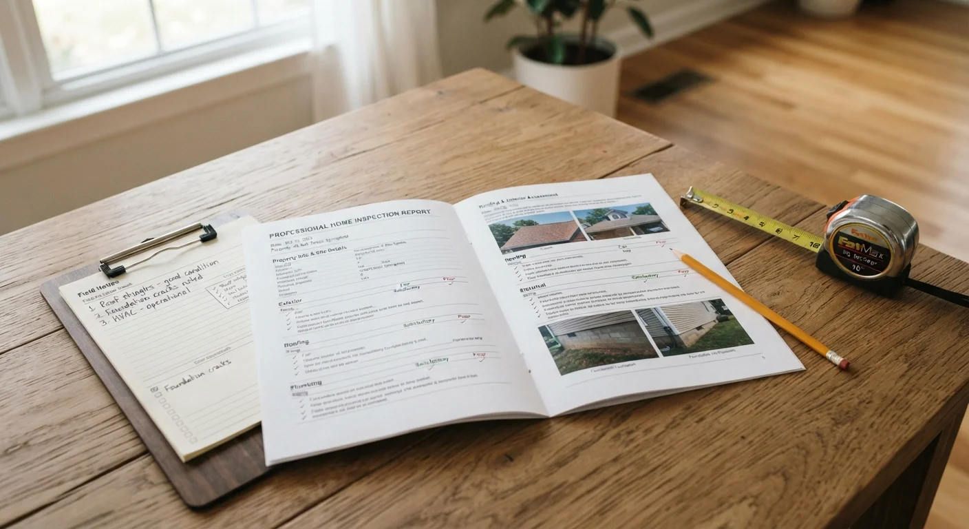 Reading Your Home Inspection Report: What the Findings Actually Mean