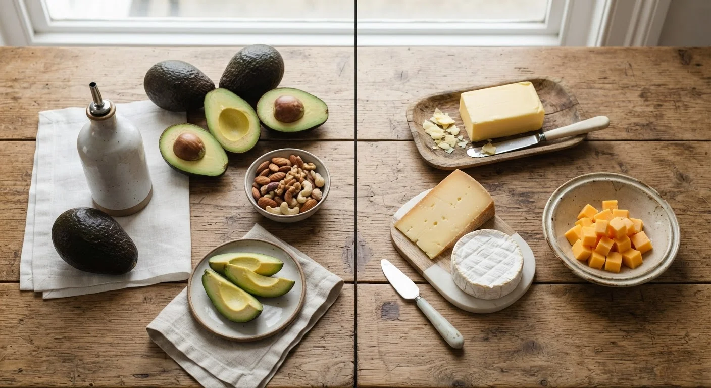 Saturated Fat vs. Unsaturated Fat: Sorting Through the Decades of Research