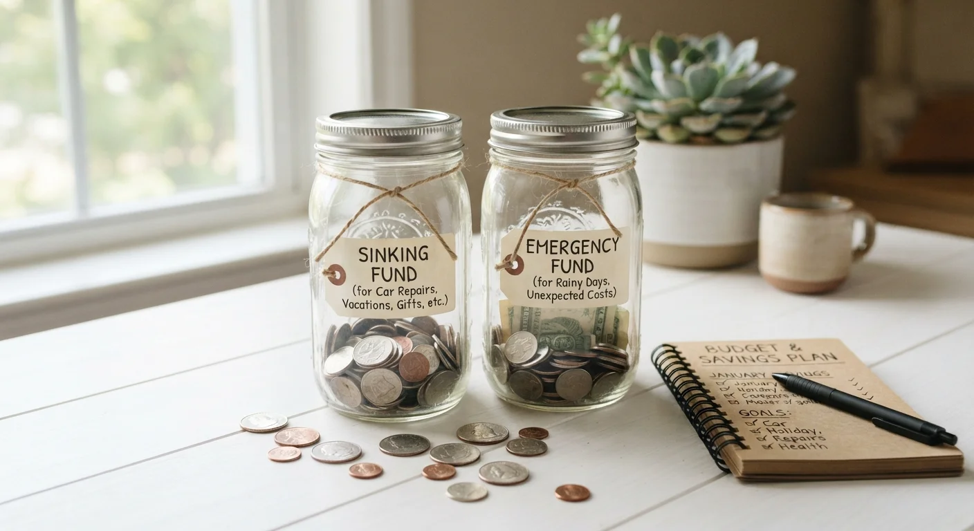 Sinking Funds vs. Emergency Funds: Two Savings Tools With Different Jobs