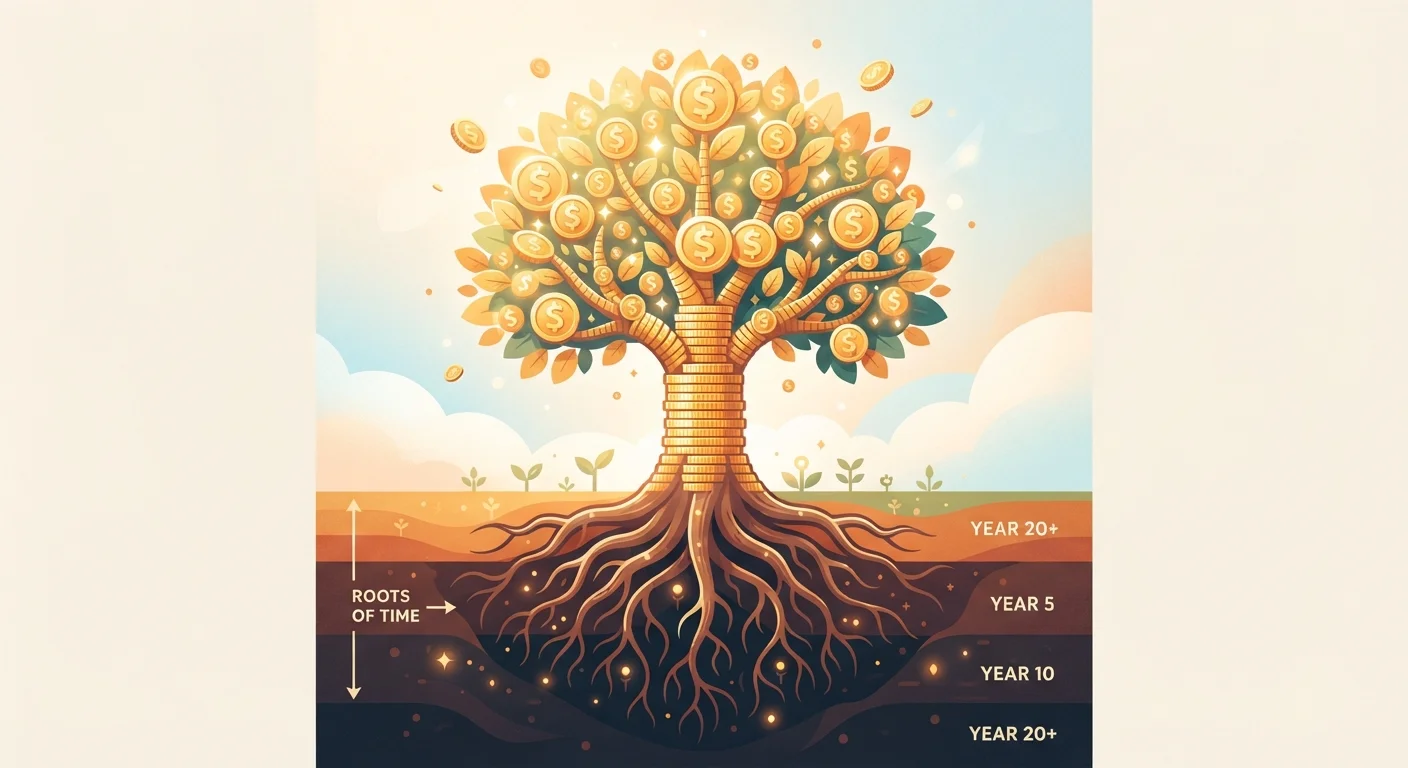 What Compound Interest Actually Does to Savings Over Decades